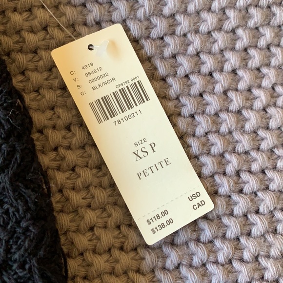 ⚡️Anthropologie petite black skirt! NWT - Picture 2 of 6